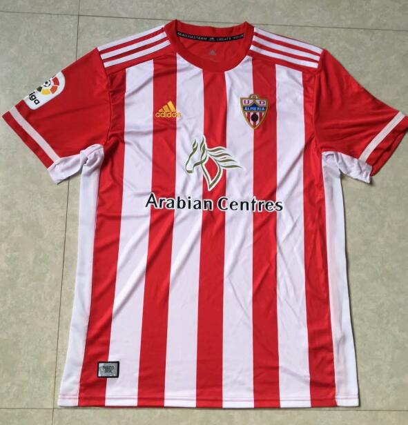 2019-20 UD Almeria Home Soccer Jersey Shirt